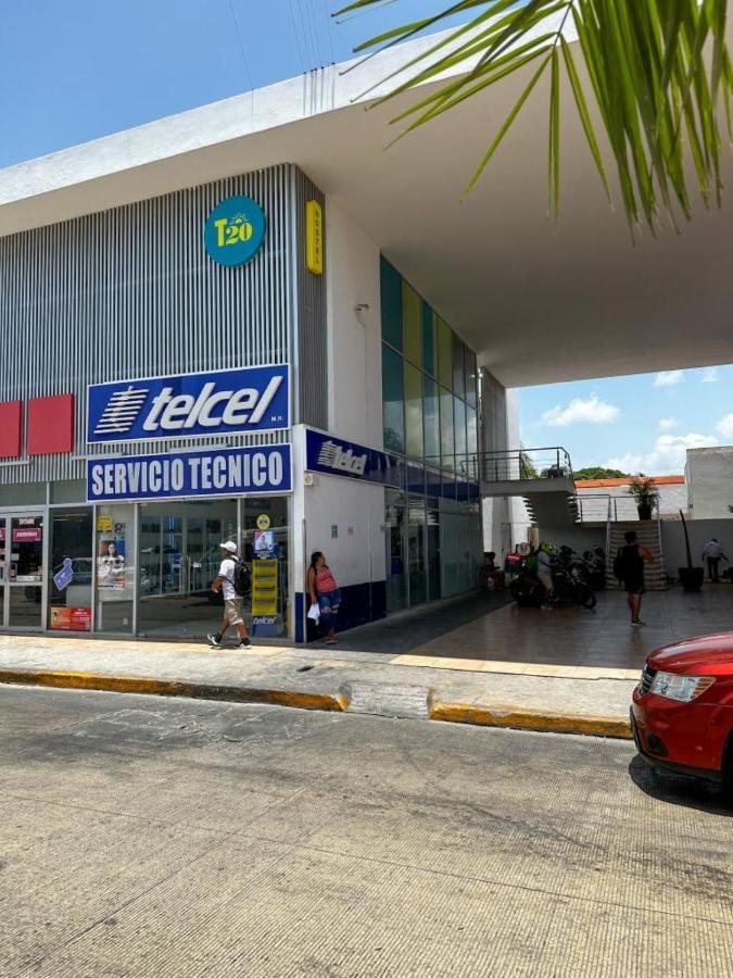 Hostel Tropico 20 Pdc Playa del Carmen Eksteriør bilde